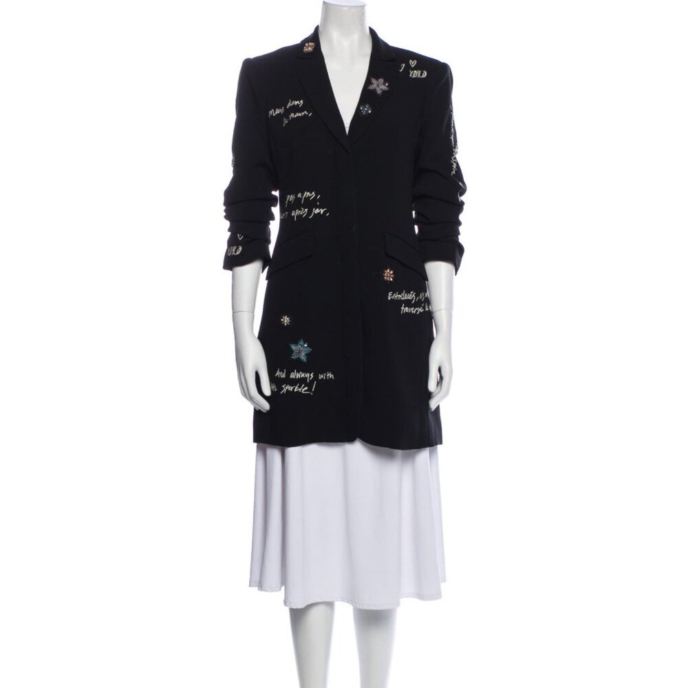 Cinq A Sept Joel Embroidered Blazer Dress